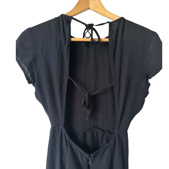 Urban Outfitters Lindsey Cap-sleeve Midi Dress - Picture 6 of 14